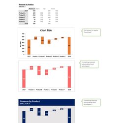Beautiful Waterfall Chart Templates Excel