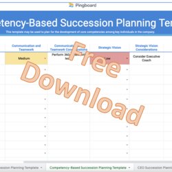 Outstanding Succession Planning Templates
