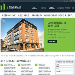 Superior Advantage Property Management Website Design By Digital Marketing Now Page