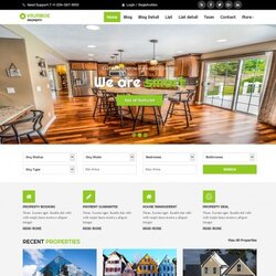 Property Management Website Templates Real Estate Template Home