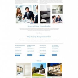 Brilliant Property Management Company Website Builder Responsive