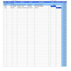 Great Free Checkbook Register Template To Excel Bank Account Check Spreadsheet Inside Intended Rent Next