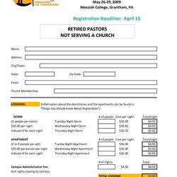 Cool Event Registration Form Template Excel Templates