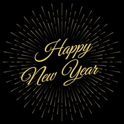 Cool Premium Vector New Year Card Template
