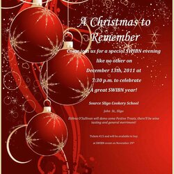 Great Office Christmas Party Flyer Templates Free Of Word Invitation Template Holiday Invitations Invite