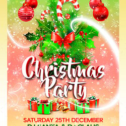 Smashing Christmas Party Templates Vector Format Download Template Flyer Print