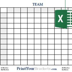 Excel Spreadsheet Football Square Grids Bowl Super Squares Template Grid Game