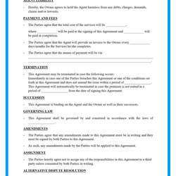 Terrific Free Property Management Agreement Form And Template