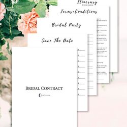 Makeup Artist Bridal Agreement Contract Template Made