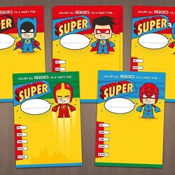 Capital Birthday Invitation Superhero Invitations Free