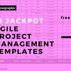Very Good Agile Project Management Templates In Excel Free And Tested