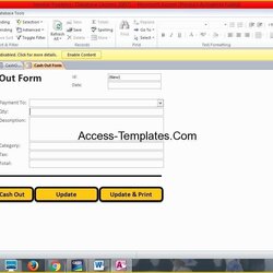 Swell Access Templates Free Of Make Microsoft Simpler With Invoice Ms Database Tracking Template