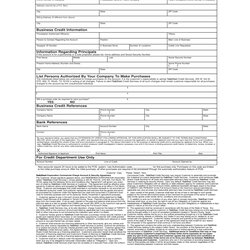 Commercial Credit Application Template Form Fill Out And Sign Large