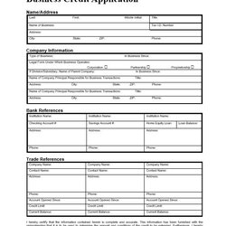 Capital Business Credit Application Form Applications Bookkeeping