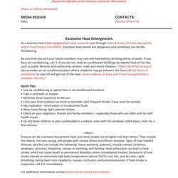 Magnificent Press Release Format Templates Examples Samples Template Kb