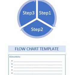Fine Flow Chart Template Free Word Templates
