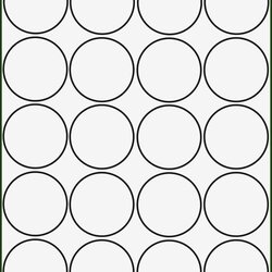 The Highest Quality Inch Circle Sticker Template