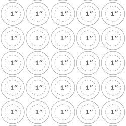 Superlative Inch Circle Template Button Templates Word Inspiration Amazing Regarding Printable Sample Round