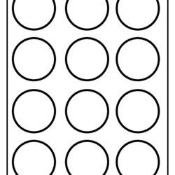 Great Free Printable Blank Circle Template Inch Templates