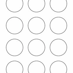 Cool Best Images Of French Template Printable Inch Circle Via