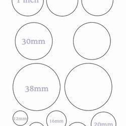 Fine Inch Circle Template Luxury Index Of