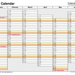 How To Annual Hr Planning Calendar Excel Get Your Printable Templates Microsoft Free