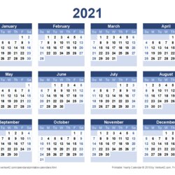 Perfect Calendar Templates And Images Calendars Yearly Print Printable Landscape Blue