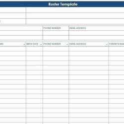 Sterling Little League Lineup Template Baseball Unique Spreadsheet Roster Of