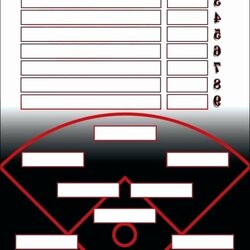 Cool Little League Lineup Template Roster Beautiful Baseball Spreadsheet Of