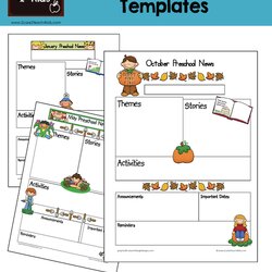 Legit Newsletters Free Printable Templates Newsletter Template Preschool Print Fill Computer Cover Orig