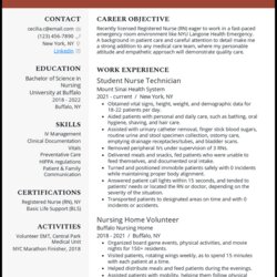 Worthy Registered Nurse Rn Resume Examples For Grad Example Resumes Template Works Why New