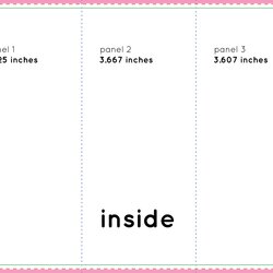 Smashing Adobe Illustrator Fold Brochure Template Inside