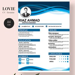 Worthy Resume Template Design Format File Free Download