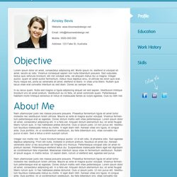 Sterling Design Professional Resume Template In Graphic Tutorials Create Web Templates Background Work