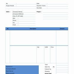 High Quality How To Create An Invoice Template In Word Consultant Templates Free Ms Microsoft Office