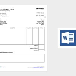 Invoice Template Free Download Blog Classic Word
