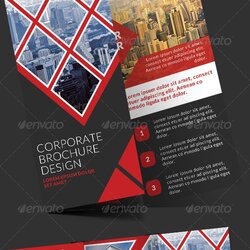 Exceptional Red Creative Fold Brochure By Online Auto