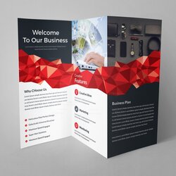 Out Of This World Fold Brochure Layout Template Fit