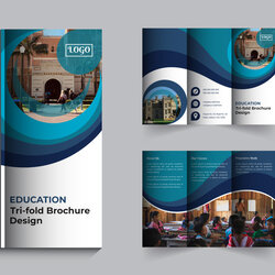 The Highest Quality Education Fold Brochure Template Design By On