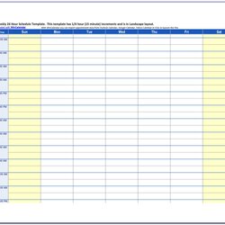 The Highest Standard Free Hour Shift Schedule Template