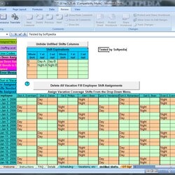 Tremendous Excel Hour Shift Schedule Template Master Rotating Shifts And Tasks