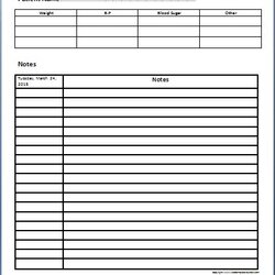 Wonderful Psychotherapy Progress Note Template Business Notes Patient Printable Form Medical Therapy