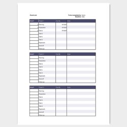 Capital Punch List Template Word Excel Format Construction
