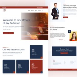 Spiffing Law Firm Website Design By On Web