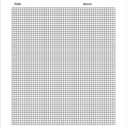 Marvelous Free Sample Printable Graph Paper Templates In Ms Word Excel