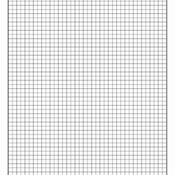 Excel Graph Paper Template