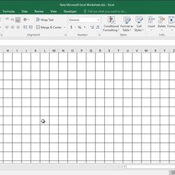 Fine How To Create Graph Paper In Excel