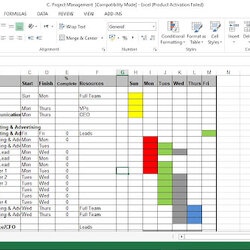 Tremendous Project Plan Excel Template