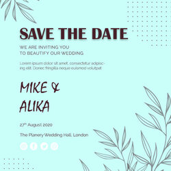 Smashing Save The Date Template Free