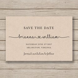 Save The Date Printable Template Editable By You In Word Wedding Templates Card Rustic Invitation Dates Print